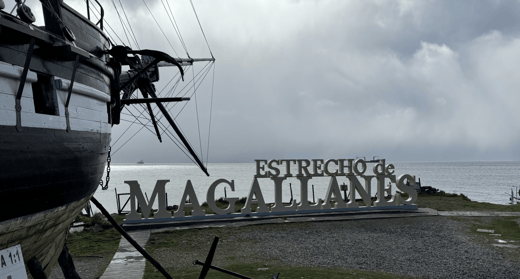 the Strait of Magellan sign